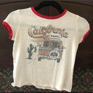 Tillys California Crop Top